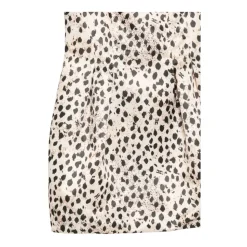 Animal-print Square Neck Dress