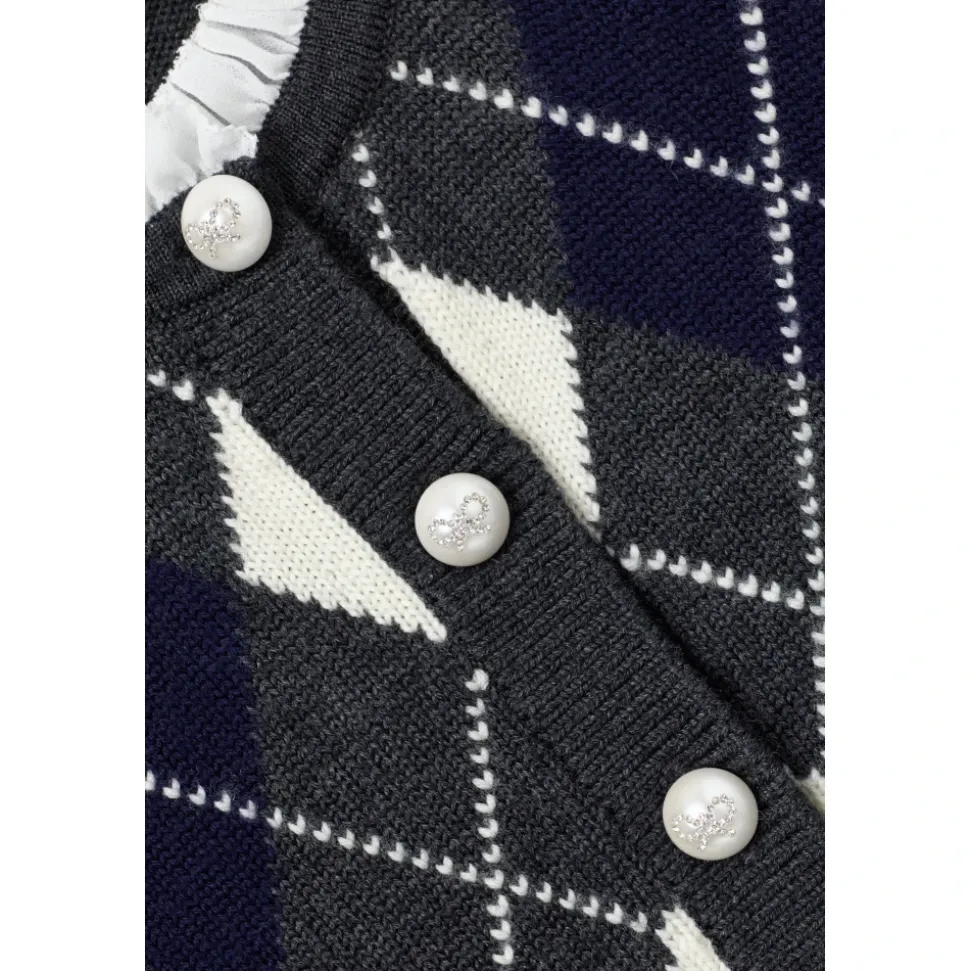 Argyle Strikkekjole