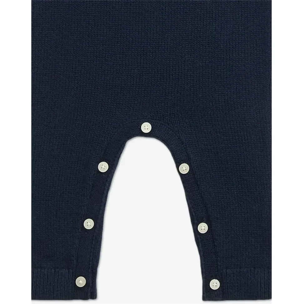 Baby Gutter USA Flag Romper i Marineblå