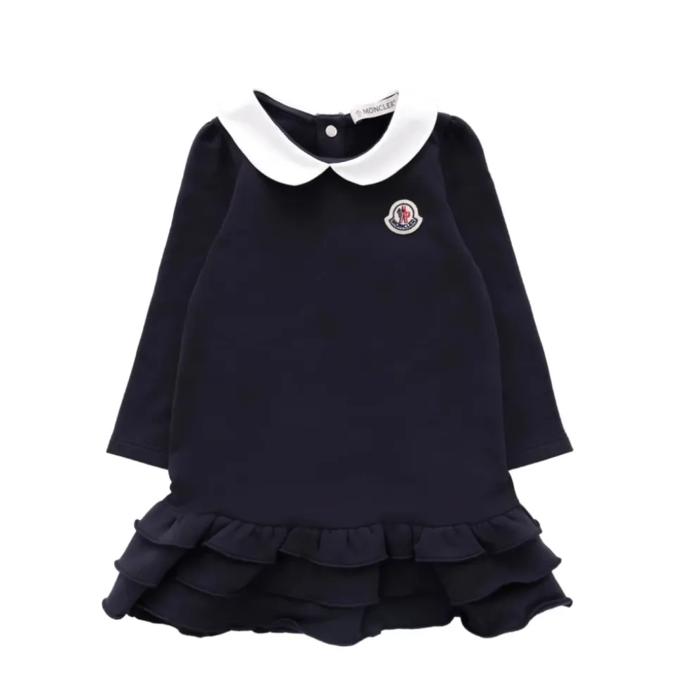Baby Jersey Kjole i Navy