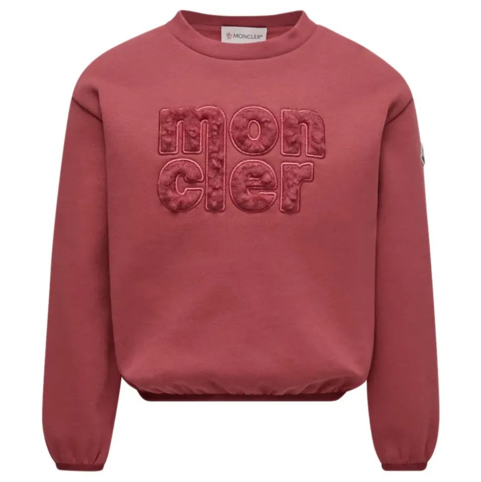 Barn Fuchsia Genser Teddy Logo