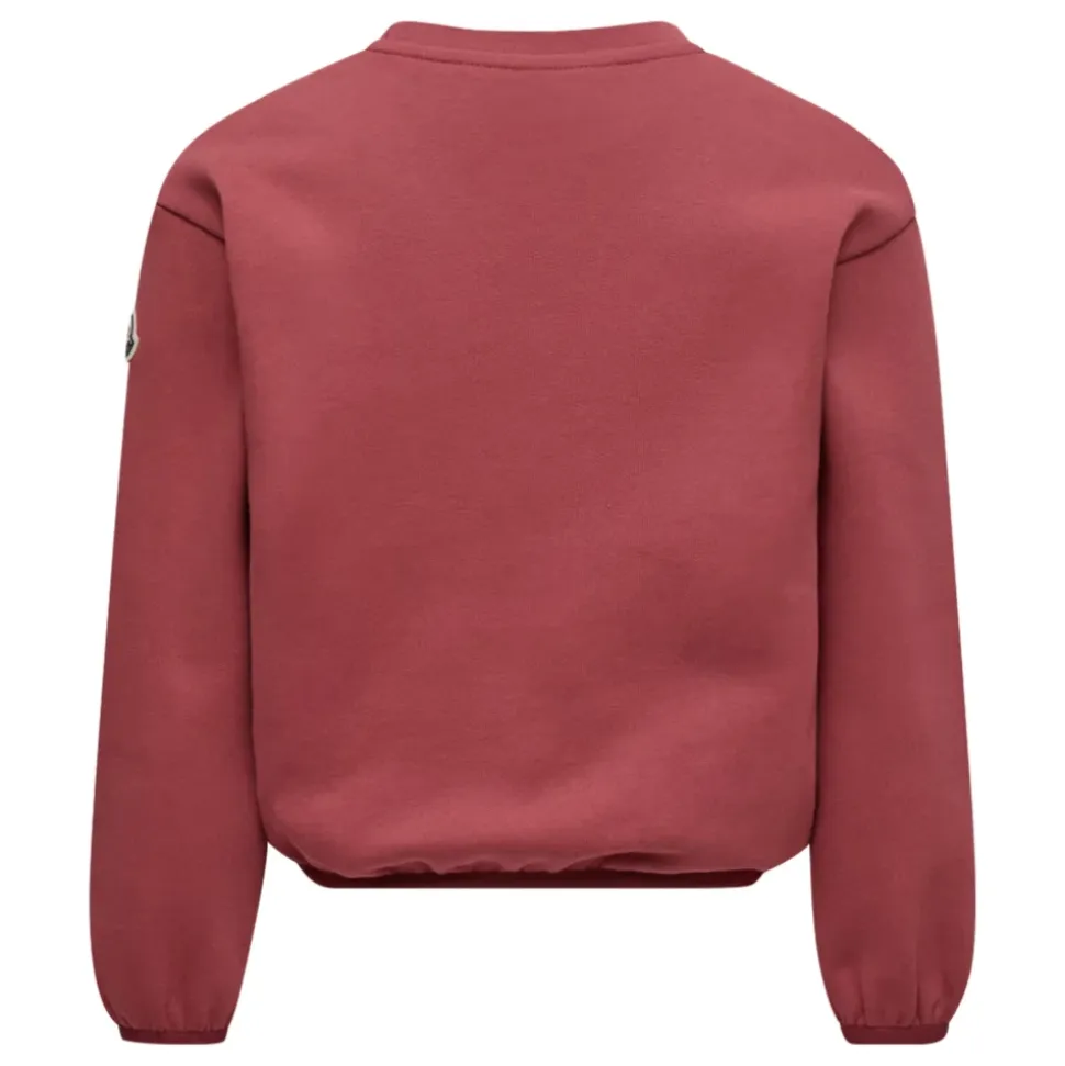 Barn Fuchsia Genser Teddy Logo
