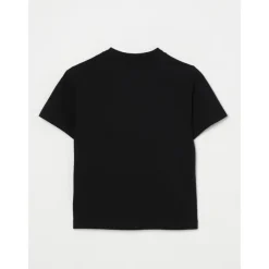Barn Grafisk Tee Svart Stilig Trendy