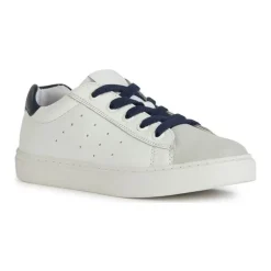 Barn Hvite Marineblå Sneakers