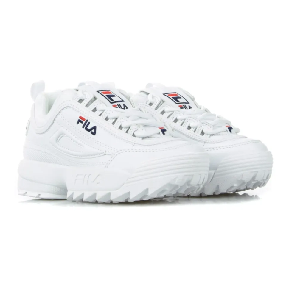 Barn Hvit Lav Sneaker