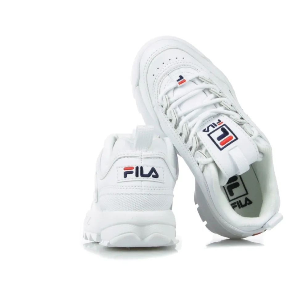 Barn Hvit Lav Sneaker