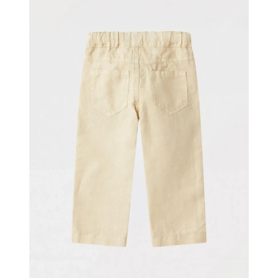 Barn Klassiske Beige Bukser