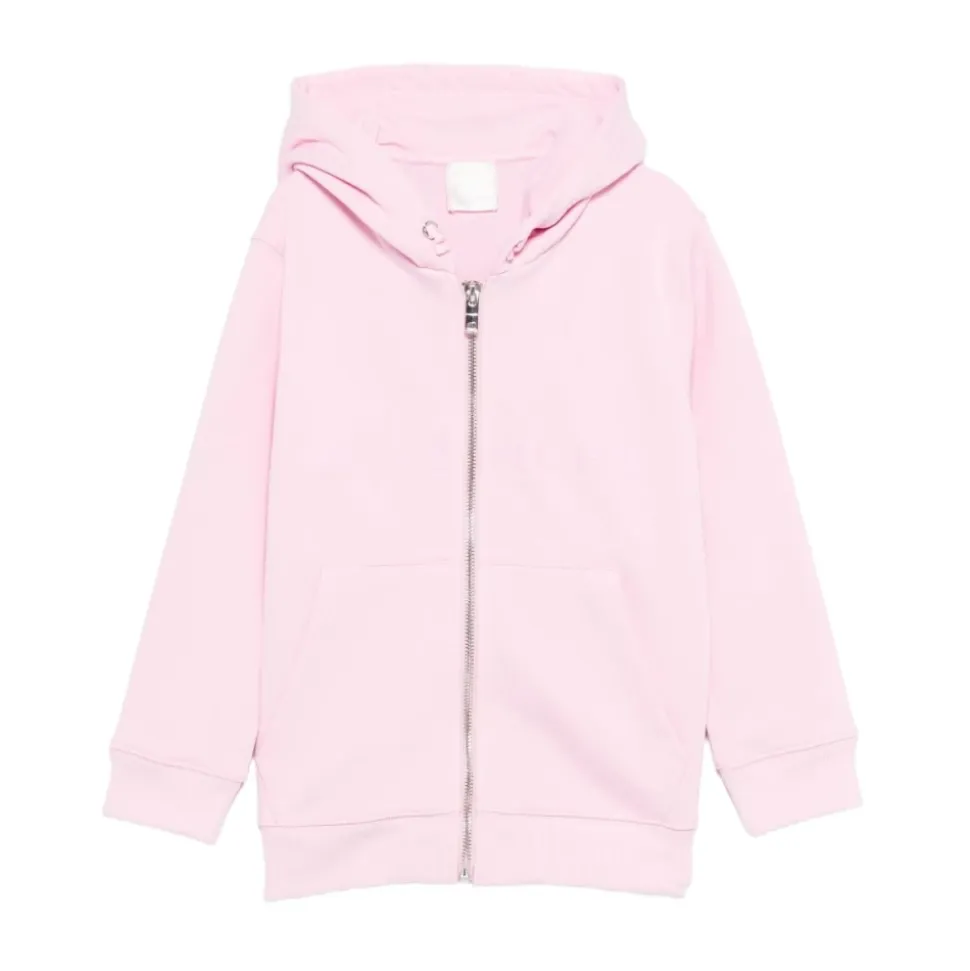 Barn Rosa Genser med Hette