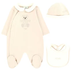 Beige Babybjørn Jersey Sett