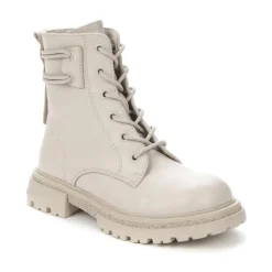Beige Casual Lukkede Booties for Jenter