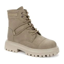 Beige Casual Lukkede Booties for Jenter