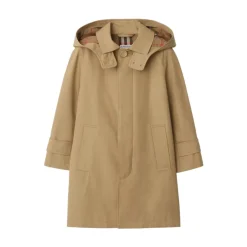 Beige Hettegenser med Lommer
