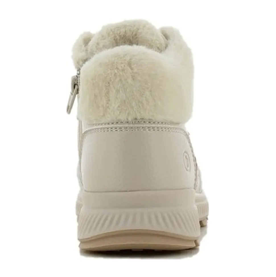 Beige High Top Jenter Støvler