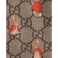 Beige Monogram Peter Rabbit Hoodie Jakke