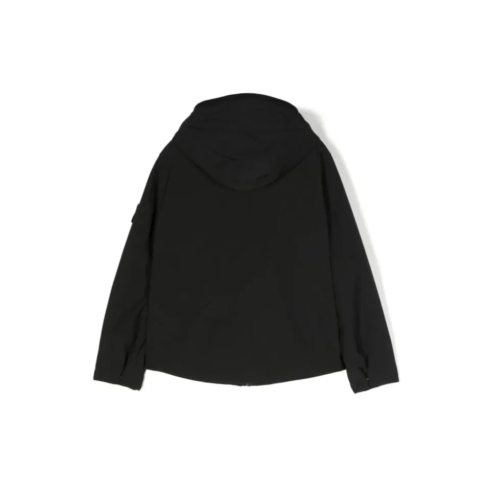 Black Compass Zip-Up Jakke