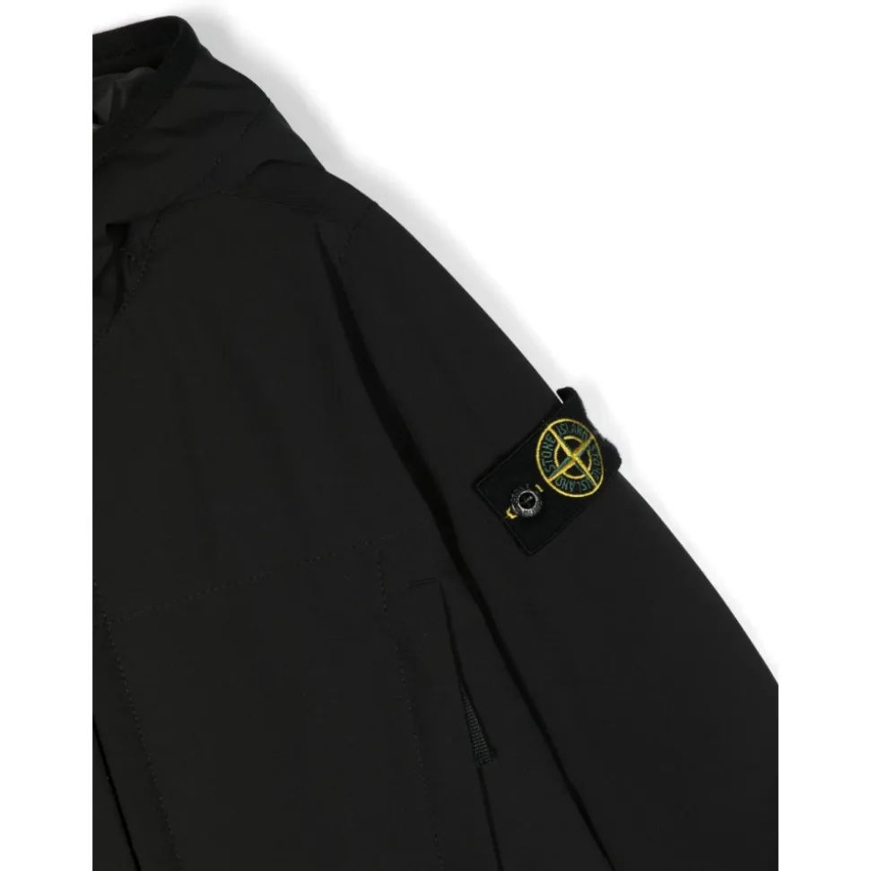 Black Compass Zip-Up Jakke