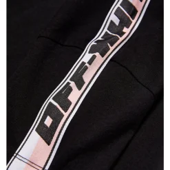 Black Logo Stripes T-Shirt