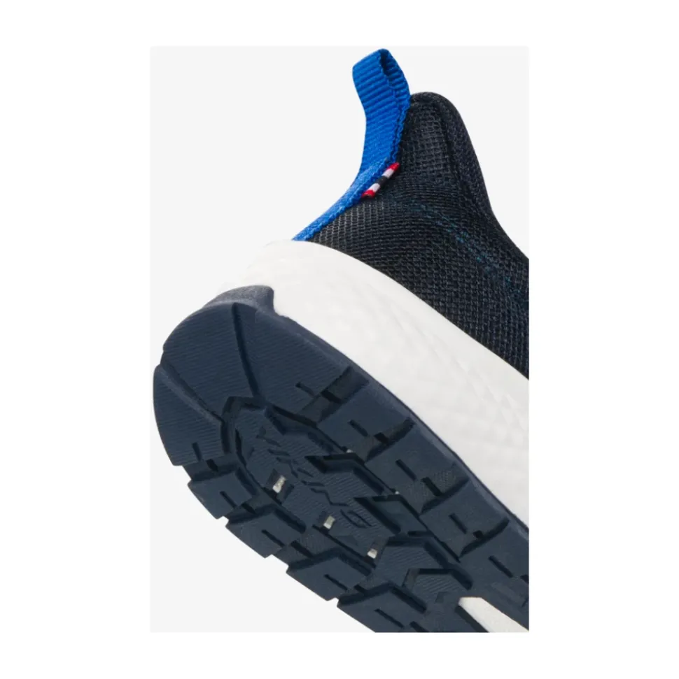 Blå Bouncy Sneakers med Forsterket Overdel