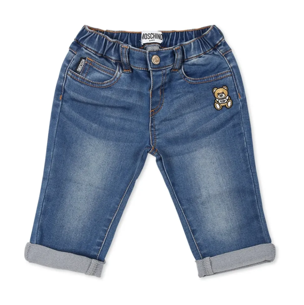 Blå Denim Teddy Bear Jeans