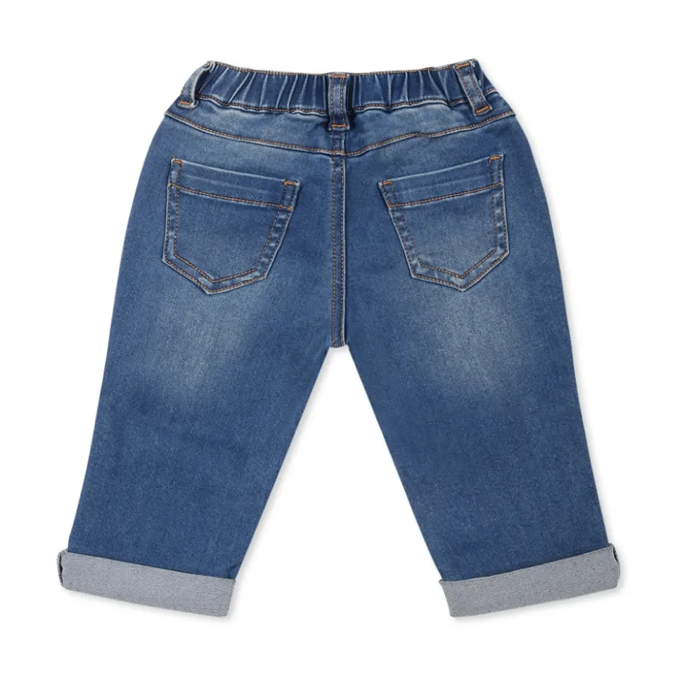 Blå Denim Teddy Bear Jeans
