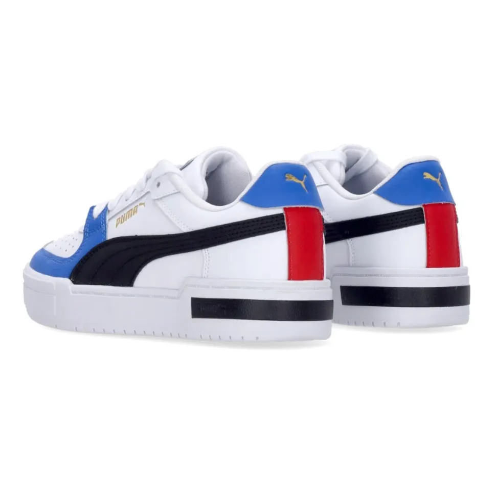 Block Jr Lav Sneaker Hvit/Blå/Svart