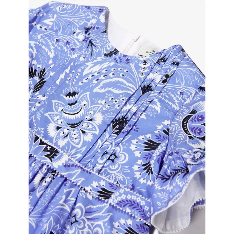 Blomstrete Paisley Kjole