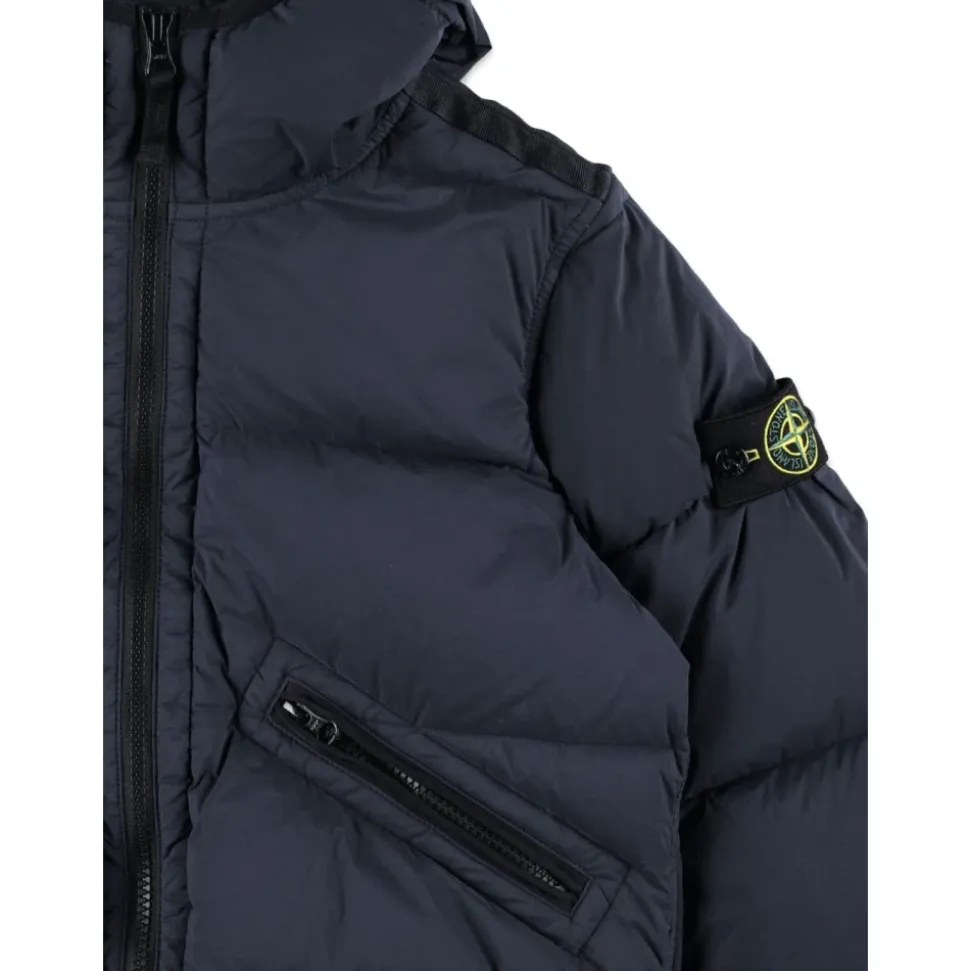 Blå Parka for Gutter AW25
