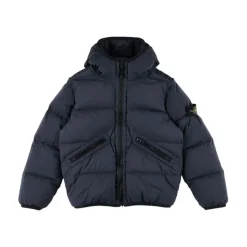 Blå Parka for Gutter AW25