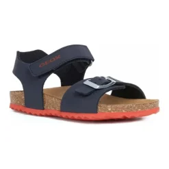 Blå Rød Gutt Sandaler