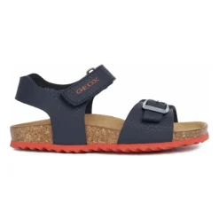 Blå Rød Gutt Sandaler