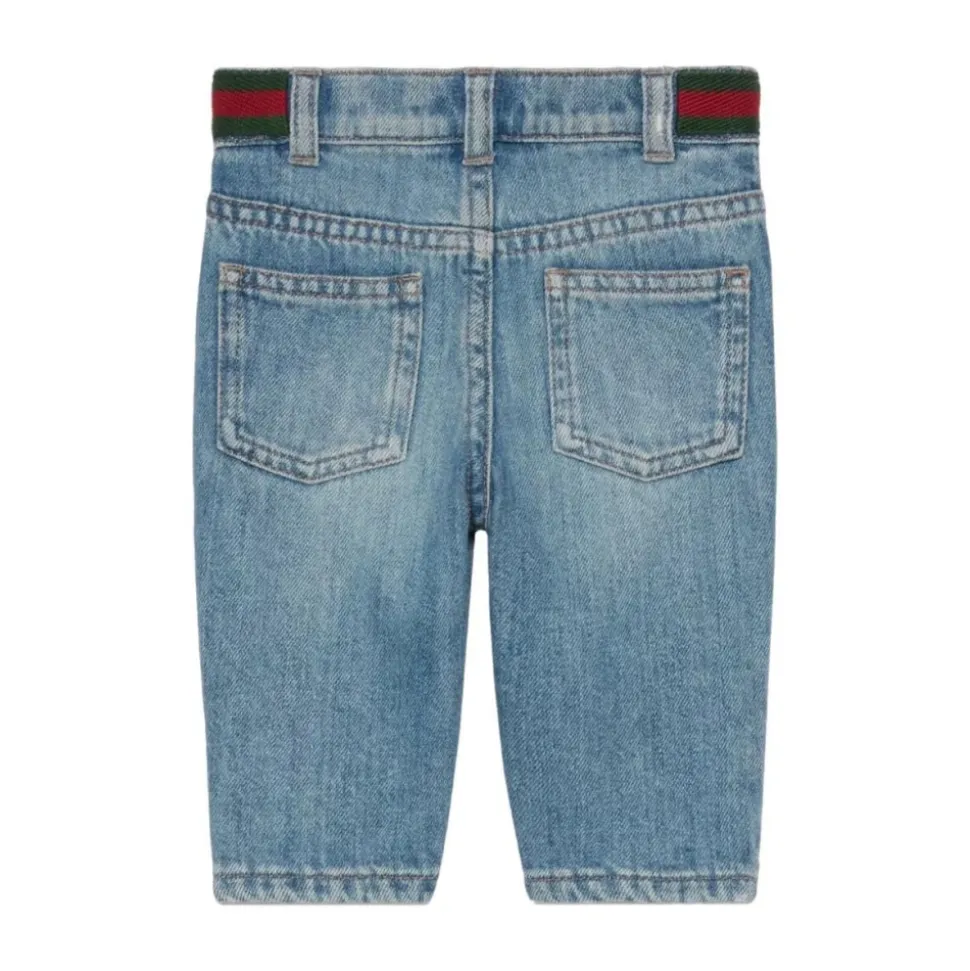 Blue Mix Denim Jeans