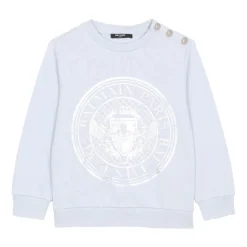 Bomull logo sweatshirt