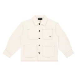 Bomullsdenimjakke