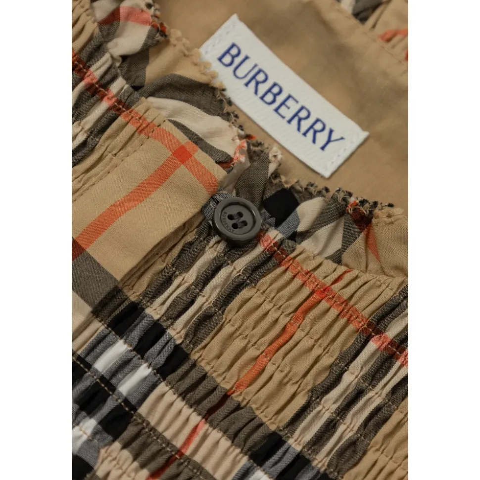 Bomullsveske med ruter