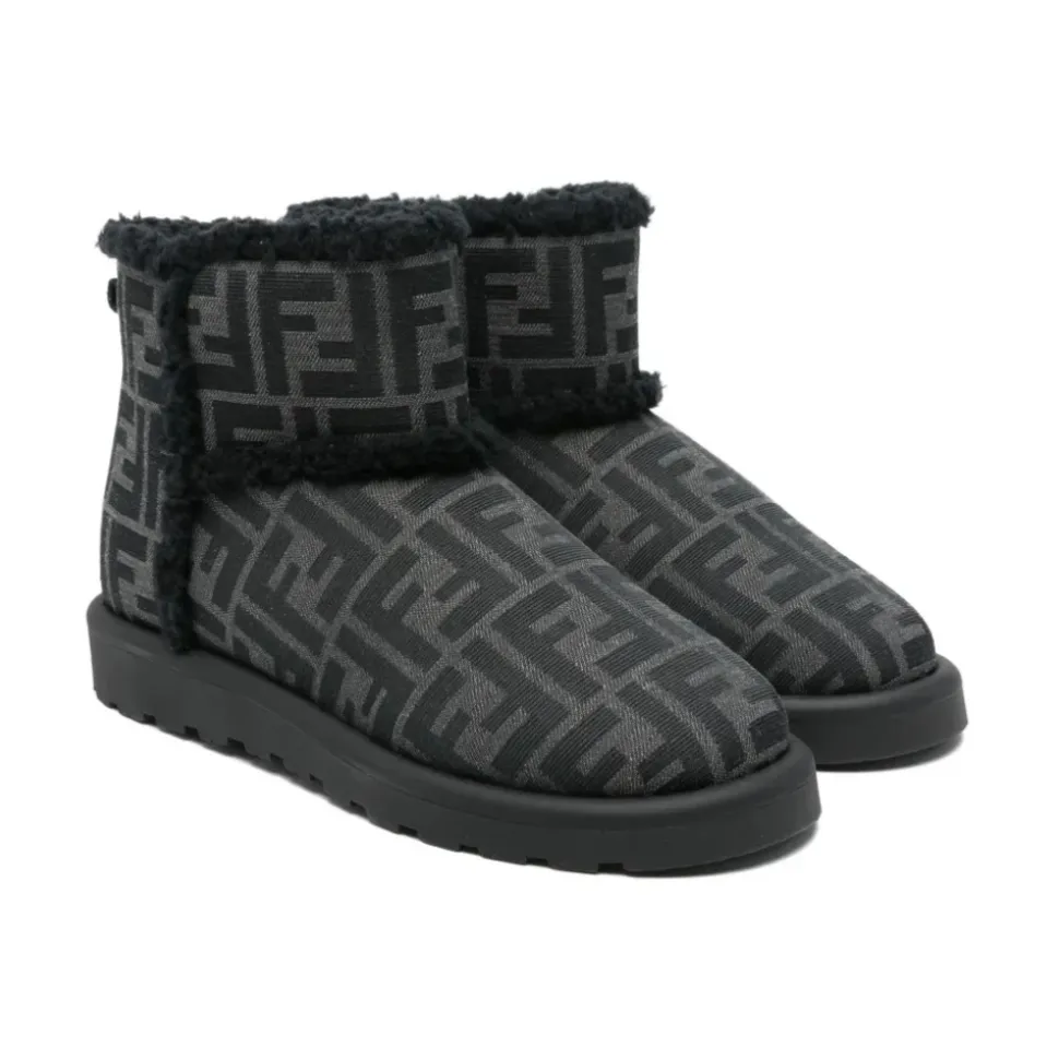 Bootie Tessuto Jacquard