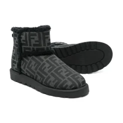Bootie Tessuto Jacquard