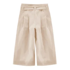 Bow Pleated Trousers