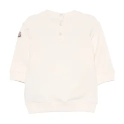 Brodert Logo Bomulls Sweatshirtkjole