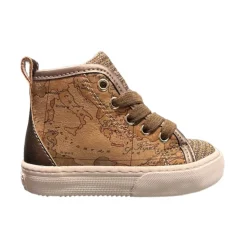 Bronze Low Top Sneakers