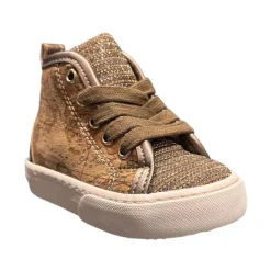 Bronze Low Top Sneakers