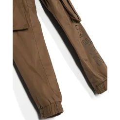 Brune Cargo Stretch Bukser