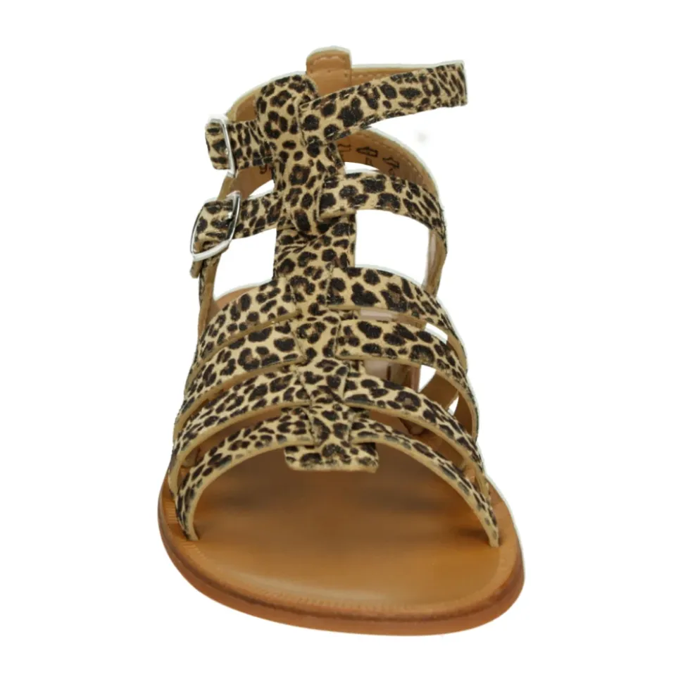Brun Gladiator Sandaler