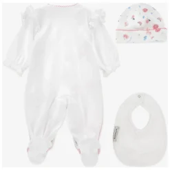 Butterflies and Flowers Babygrow Sett
