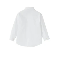 Camicia bianca in cotone stretch