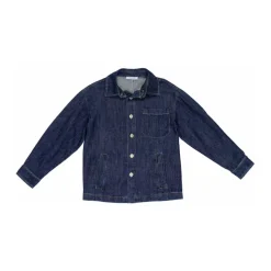 Camicia Denim con Tasca Applicata sul Petto