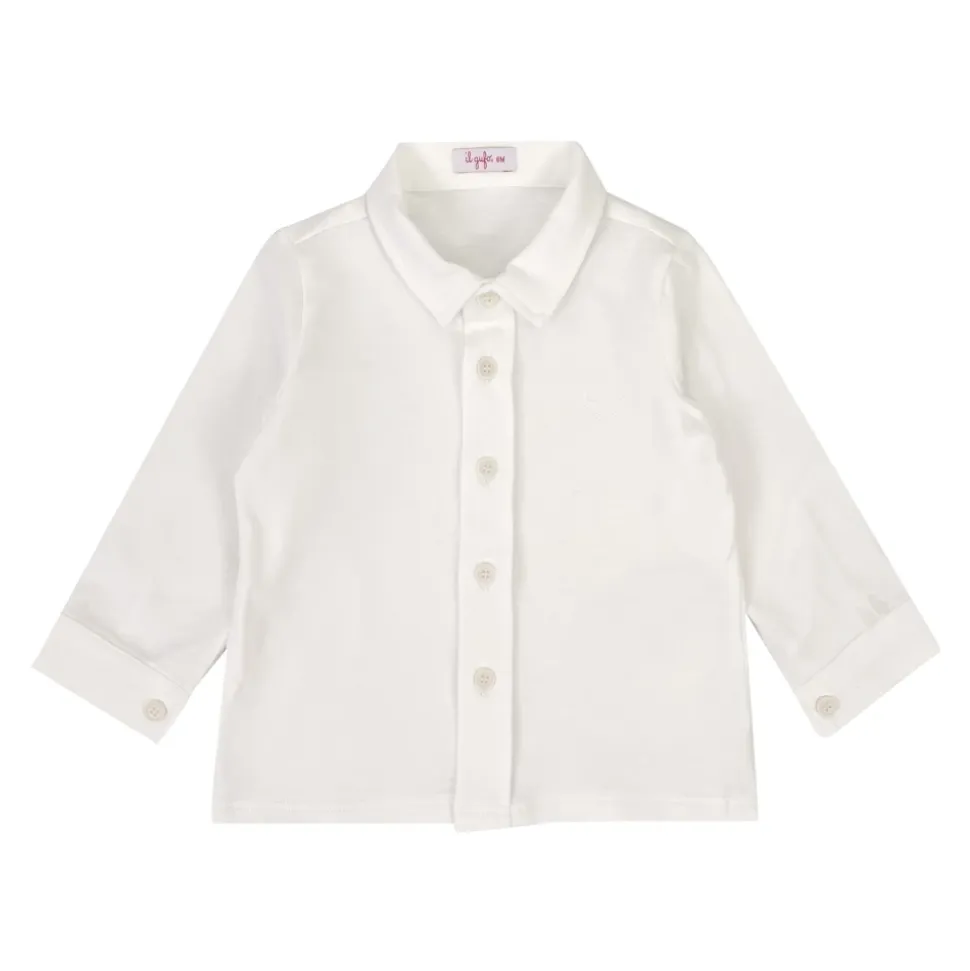 Camicia in Jersey di Cotone