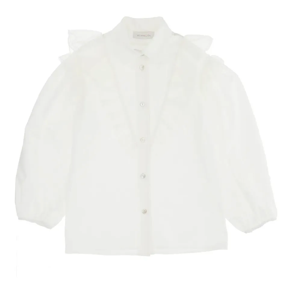 Camicia in popeline di cotone