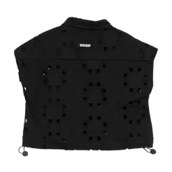 Camicia in sangallo smanicata