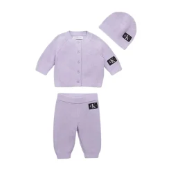 Cardigan, Bukser og Hatt Sett