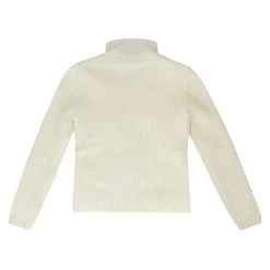 Cardigan med vattert frontpanel